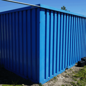 Contentor 10 Pés Azul RAL 5015