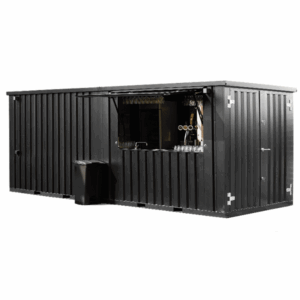 Contentor Bar 6x2m XL Preto RAL 9005