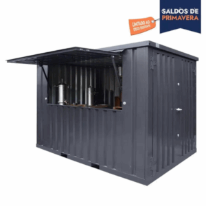 Contentor Bar 3x2m XL Antracite RAL 7016