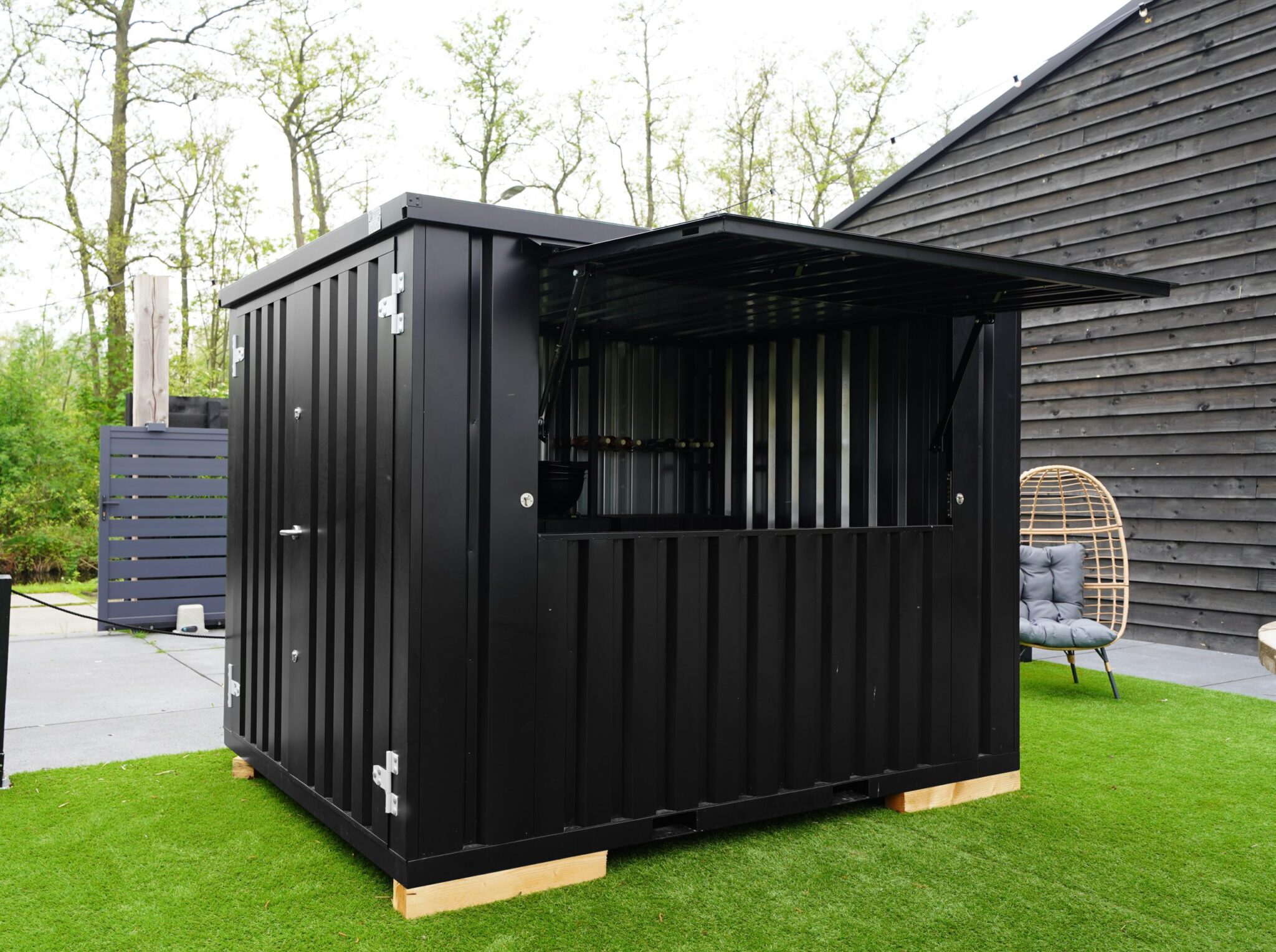 Contentor Bar 3x2m XL Antracite RAL 7016 – Image 4