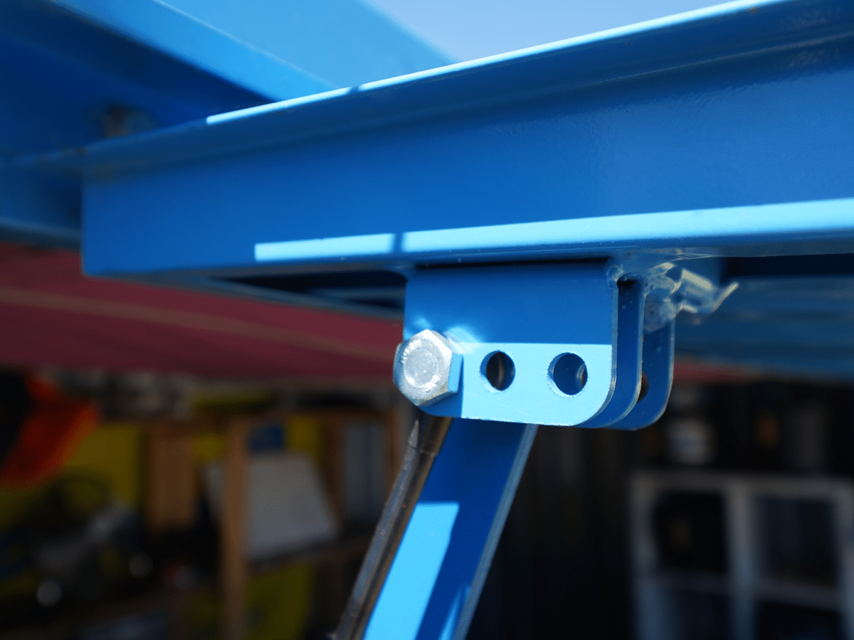 Contentor 10 Pés Azul RAL 5015 – Image 3