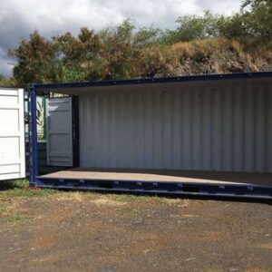 Contentor com abertura lateral 20 pés