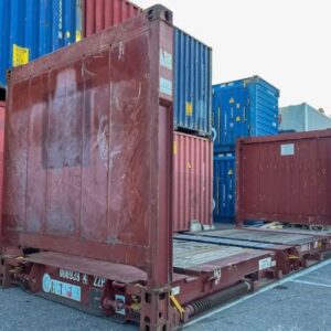 Contentor flat rack de 20 Pés