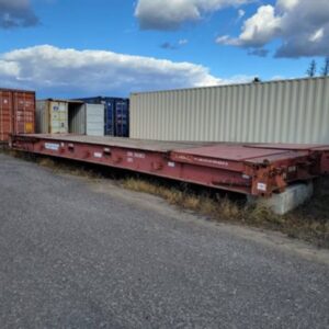 Contentor flat rack de 40 pés pliable