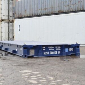 Contentor plataforma de 40 pés