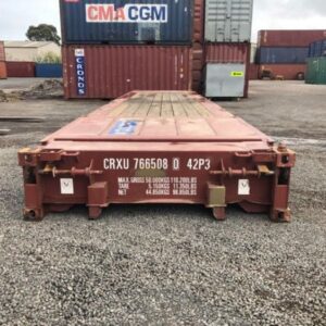 Contentor plataforma de 40 pés